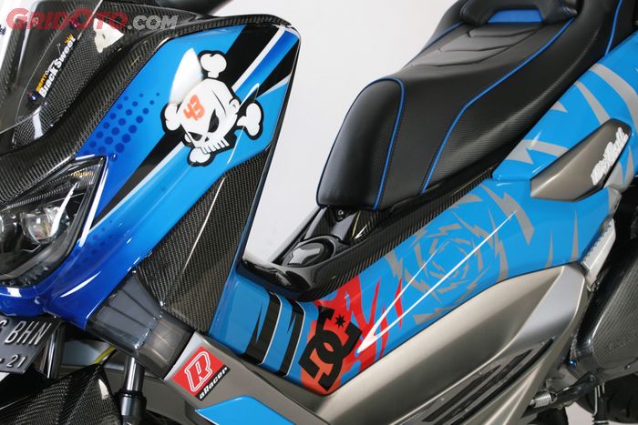 Modifikasi Yamaha NMAX Motif Ken Block