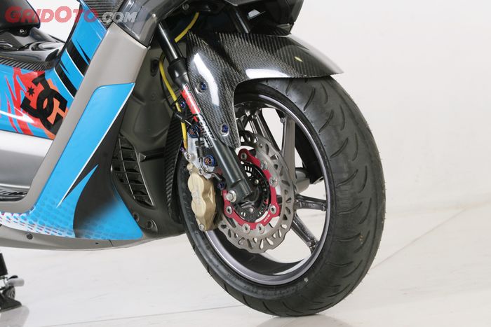 Modifikasi Yamaha NMAX Motif Ken Block