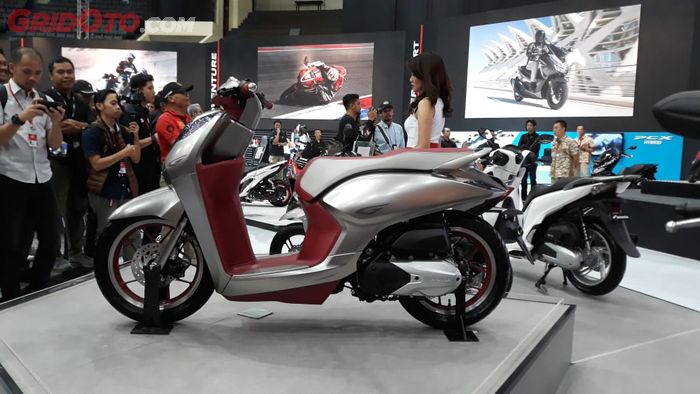 Motor konsep G-Concept yang pernah nongol di IMOS 2018. Mirip banget kan!