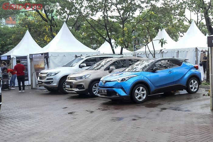 Toyota C-HR, Chevrolet Trax dan Trail Blazer bisa dicoba di PTDR 2018