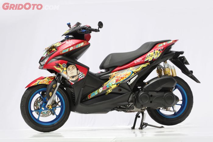 Yamaha Aerox 155 Best Decal Customaxi Yamaha 2018 Yogyakarta