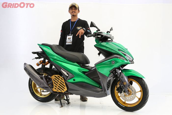 Yamaha Aerox 155 Juara Daily Use Customaxi Yamaha 2018 Makassar