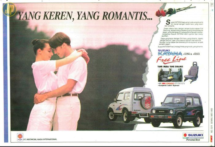 Iklan jadul Suzuki Katana Free Line 1993