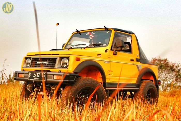 Suzuki Jimny Sierra sudah dimodifikasi total