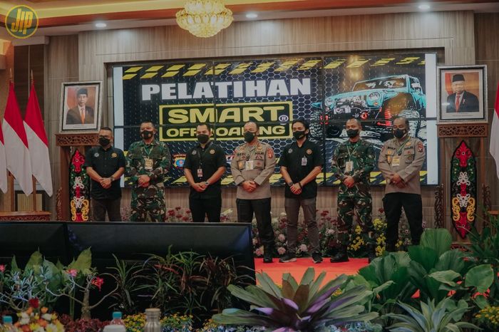 Pelatihan offroad untuk Polda Kalteng dan Korem 102 Panju Panjung