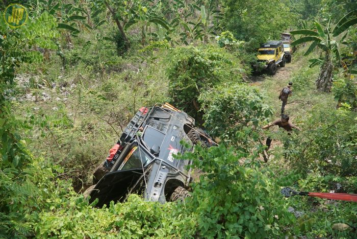 Banyak peserta yang terguling di JOX 2021