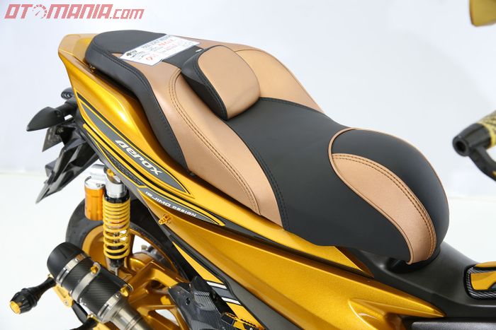 Modifikasi Yamaha Aerox 155 Tampil Elegan Makassar