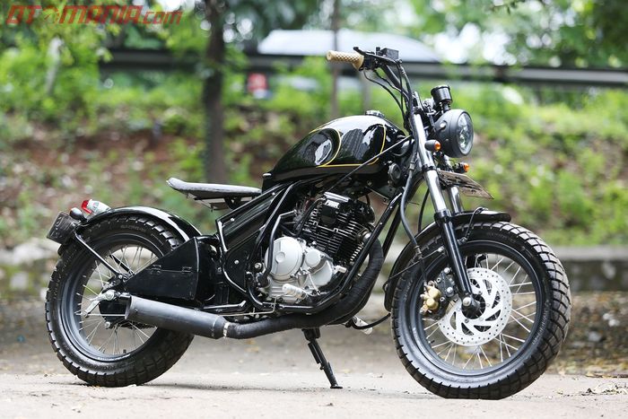 Yamaha Scorpio Bobber Model Triumph Bonneville Motor Custom Nusantara