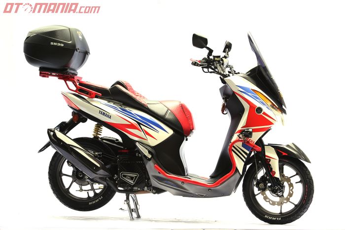 Modifikasi Yamaha Lexi Best Touring Big Bang Customaxi Yamaha