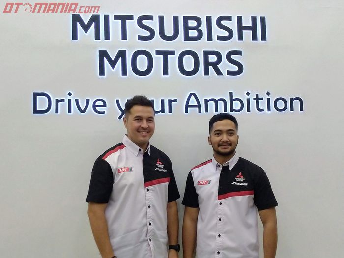 Rifat Sungkar dan M Redwan yang nantinya akan menjadi Driver dan Navigator untuk XRT 