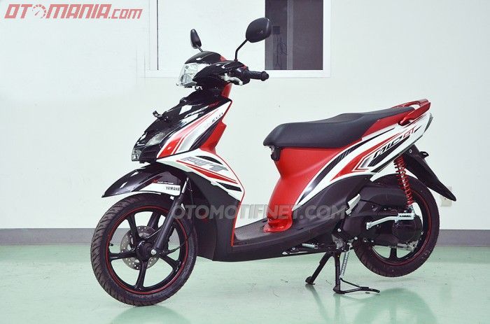 Yamaha Mio GT punya desain lebih sporty