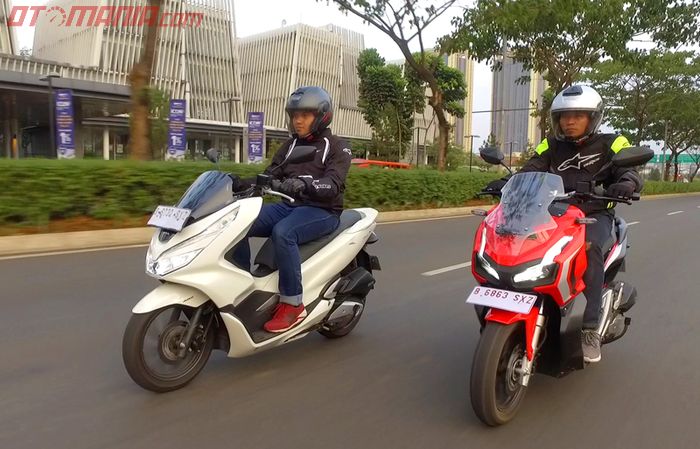 Konsumsi bensin Honda ADV 150 dan PCX 150, siapa lebih hemat?