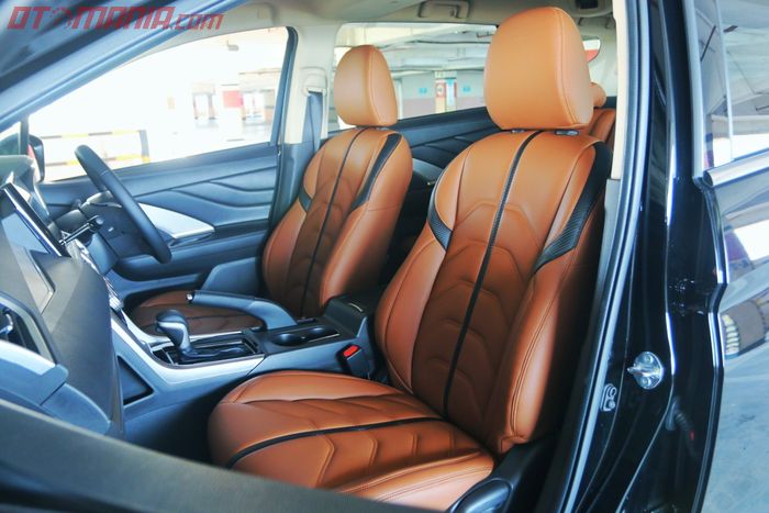 Custom jok berbahan semi kulit