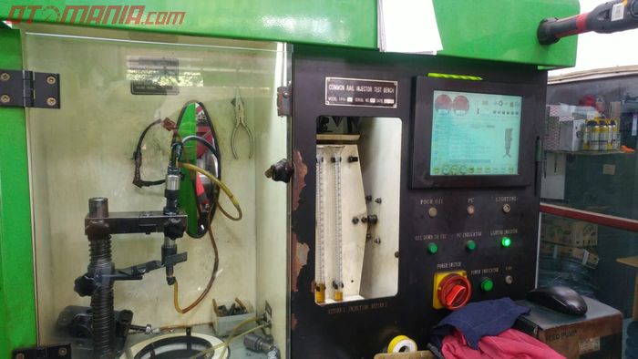 common rail injection test