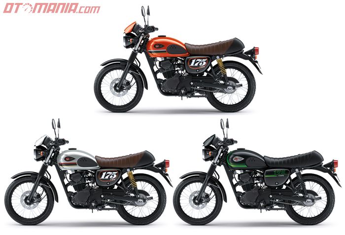 Warna baru Kawasaki W175 Cafe 2020