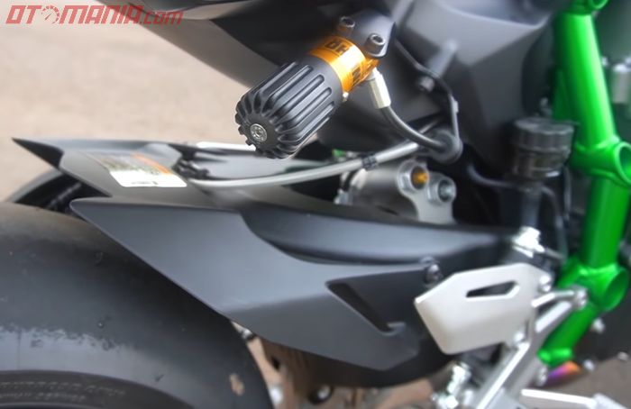 Setelan suspensi belakang Kawasaki Ninja H2R