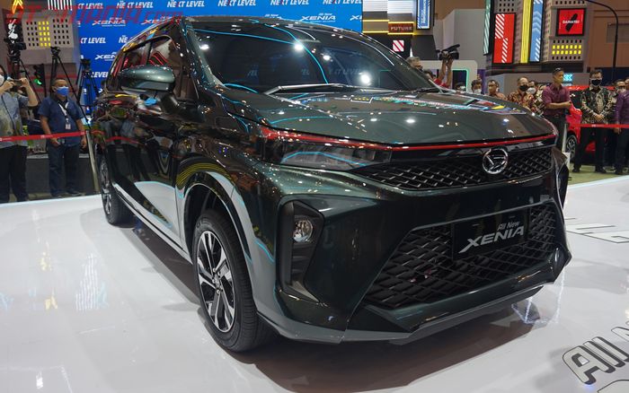 Daihatsu Xenia di ajang GAIKINDO Indonesia International Auto Show 2021.