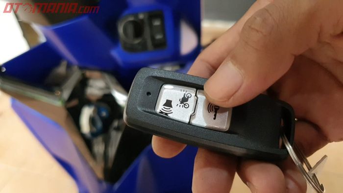 Ilustrasi remote keyless motor 