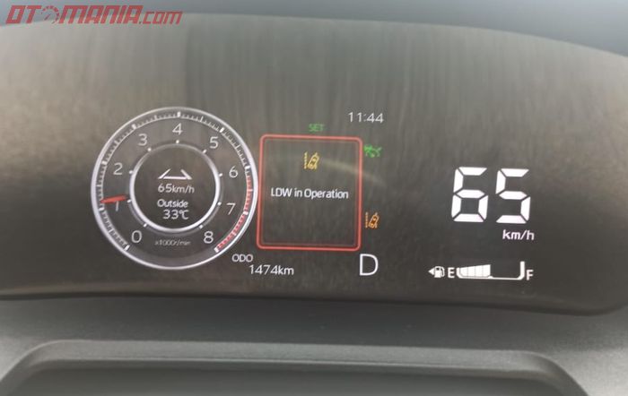 Fitur Lane Departure Warning di mobil baru Toyota Vios, ini fungsi dan cara kerjanya.