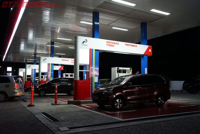 Ilustrasi SPBU Pertamina