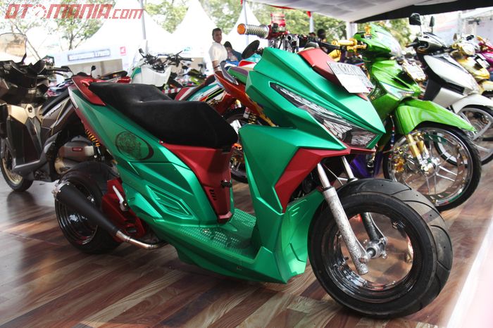 Modifikasi Honda Vario 125 Hot Rod Barong Custome Honda Modif Contest Jakarta