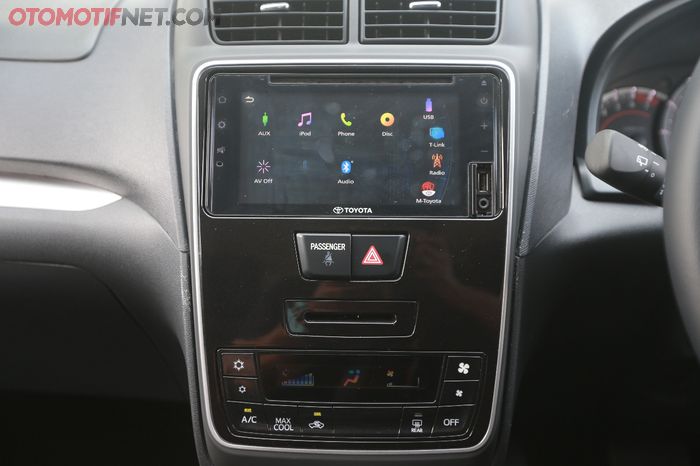 Toyota Avanza 2019  . Head unit dan panel lainnya