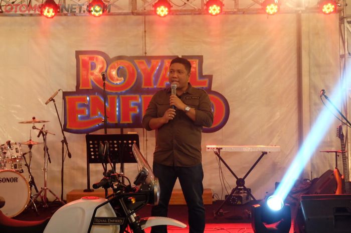 Irvino Edwarly Country Manager indonesia untuk royal enfield