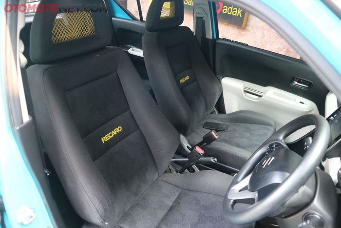 Sepasang jok Recaro copotan Suzuki Swift bikin ganteng 