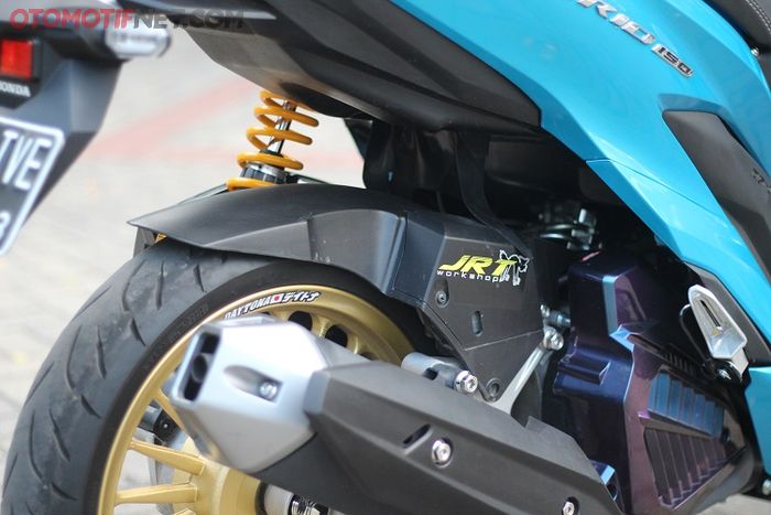  New Vario 150 yang sudah mengaplikasi hugger milik Honda Air Blade