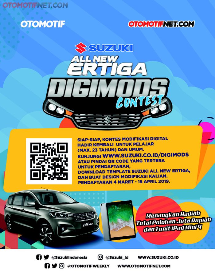 All New Suzuki Ertiga Digital Contest 2019 (Barcode)
