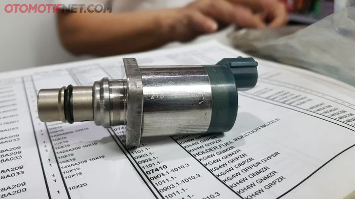 Valve Fuel Injector di Mobil Mesin Diesel