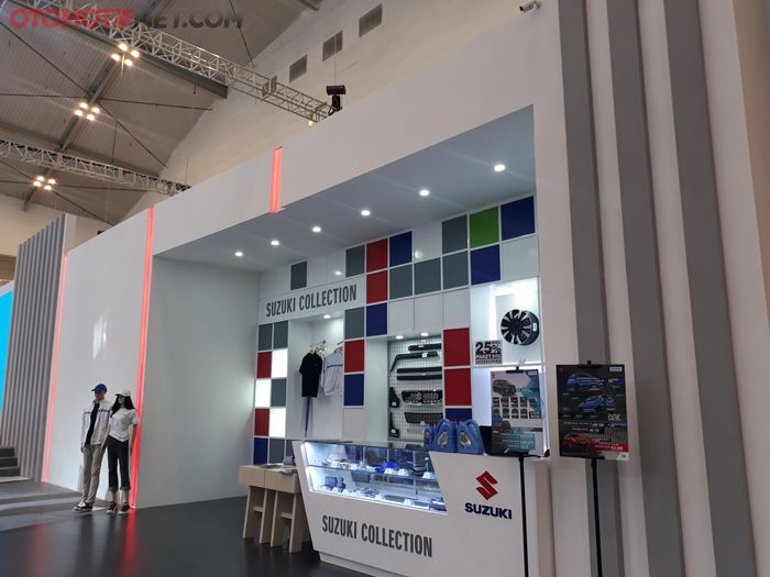 Booth aksesori Suzuki di GIIAS 2019