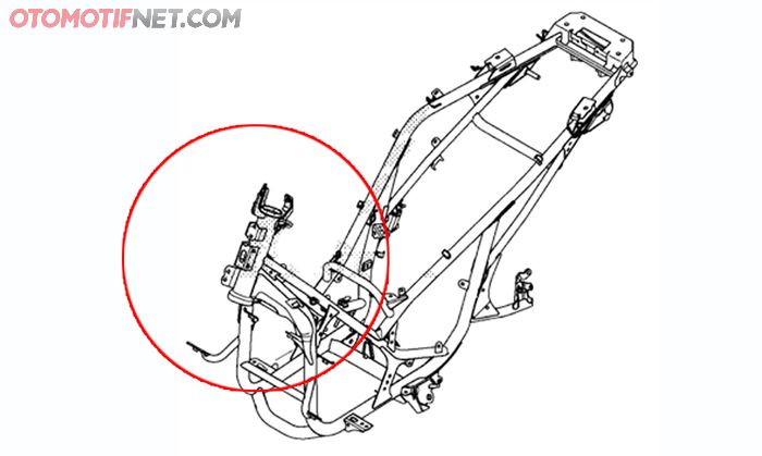 Komstir Honda ADV 150 lebih tegak, efeknya jadi lebih lincah