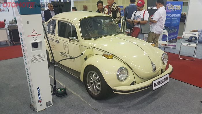 VW Kodok listrik pertama di Indonesia