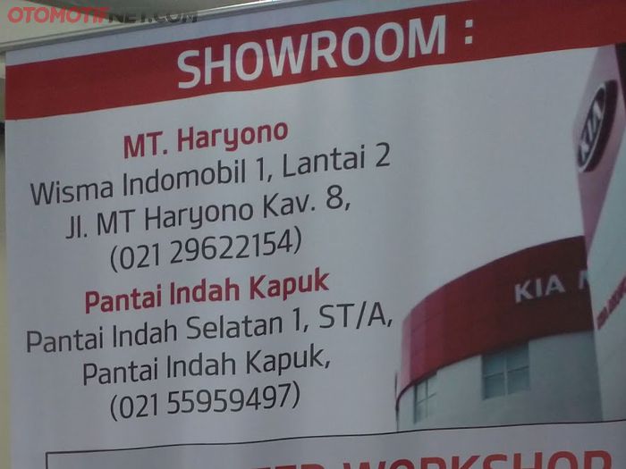 Dua showroom KIA baru di bawah naungan PT Indomobil Sukses Internasional Tbk.