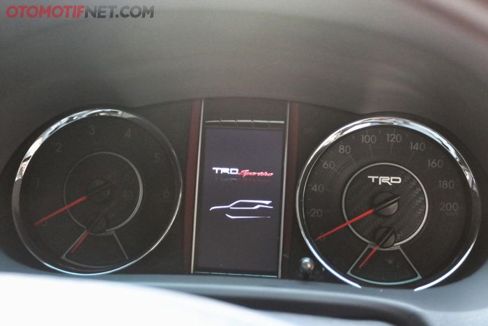 Speedometer pun diganti versi TRD