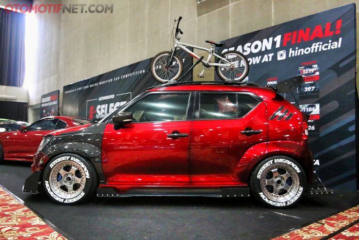 Suzuki Ignis stroke up pakai jeroan Ertiga plus dipasangi turbo