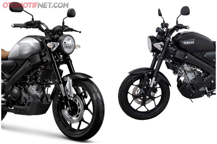 Pilihan warna Yamaha XSR155 hanya tersedia 2 pilihan, yaitu Matte Silver Premium dan Matte Black Elegance.
