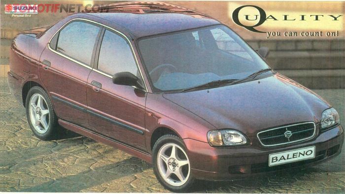 Iklan Suzuki Baleno generasi pertama Facelift