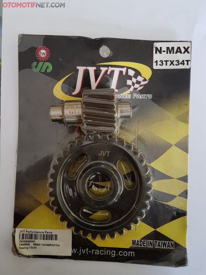 Gir rasio ukuran 13T-34T buat Yamaha NMAX dari JVT