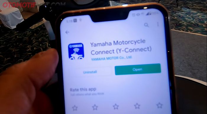 Instal dulu aplikasi Y-Connect Yamaha NMAX 2020