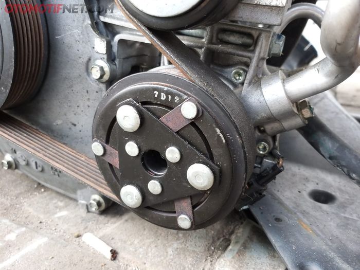 Magnetic clutch bisa rusak