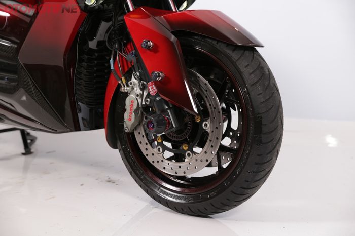 Yamaha XMAX milik Haryanto