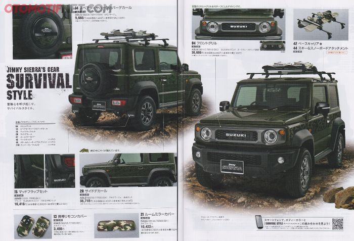 Modifikasi Suzuki Jimny baru Survival Style