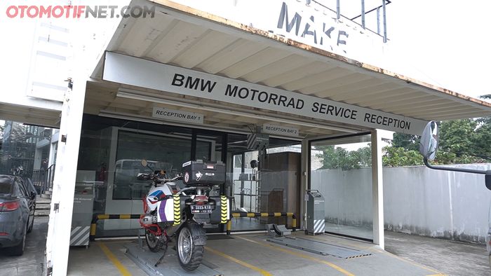 Bengkel resmi BMW Motorrad di Cilandak, Jakarta Selatan