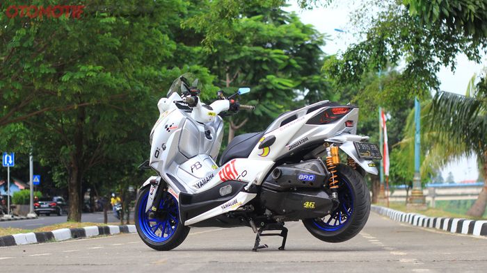 Modifikasi Yamaha XMAX untuk harian, tampilan good looking mesin bringasss...