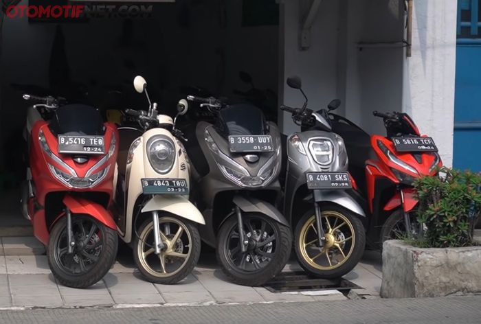 Stok motor seken di Abba Motor