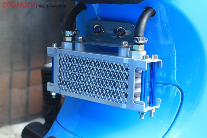Oil cooler asal Thailand disematkan untuk menjaga suhu mesin tetap stabil