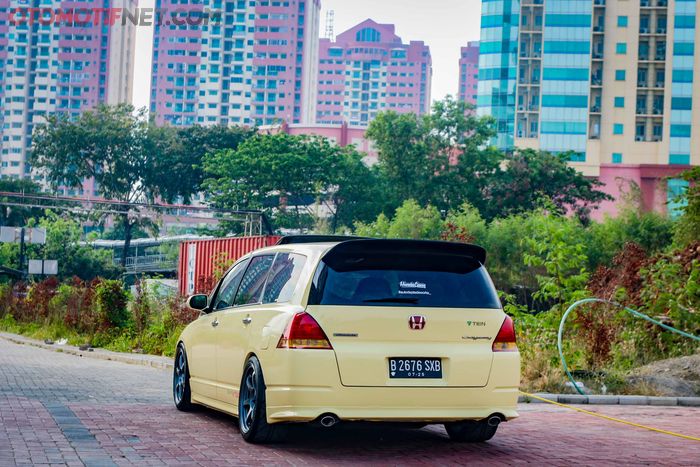 Modifikasi Honda Odyssey RB1 tampil ganteng dengan gaya JDM