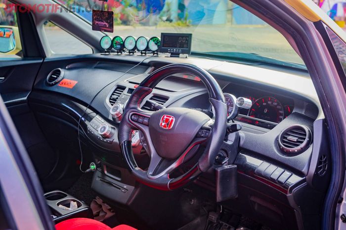 Setir comot dari Honda Civic FD3 hybrid